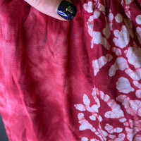 Women's red burgundy Vests