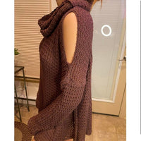 Women's burgundy brown Jumpers