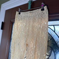 Women's yellow cream Leggings