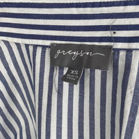 Women's Blue Multi Blouse