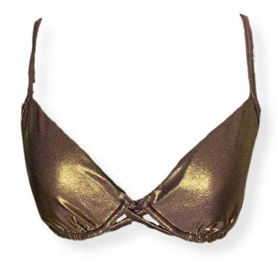 Victoria's Secret Women's gold brown Crop tops