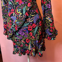 Women's multi black Dresses
