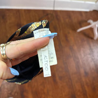 Women's black gold Leggings