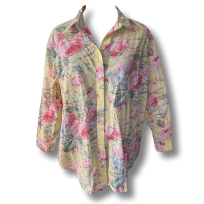 Women's yellow pink Blouses