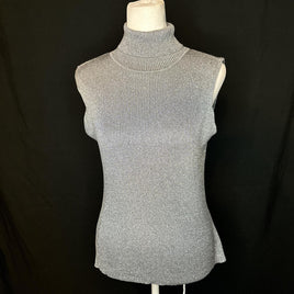 Rafaella Women's Grey Silver Sweater