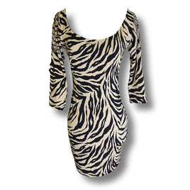 Women's black cream Dresses