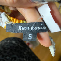 Women's yellow orange Dresses