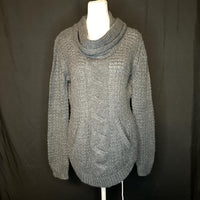 Women's Grey Blue Sweater