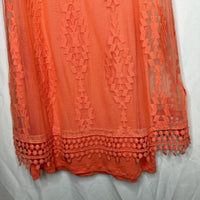 Women's orange pink Dresses