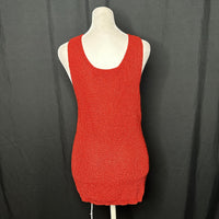Women's Red Orange Vest