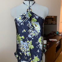 Old Navy Women's navy yellow Blouses