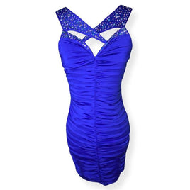 Women's blue silver Dresses