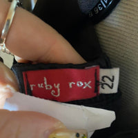 Ruby Rox Women's black purple Dresses