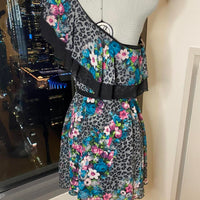 Women's grey black Dresses