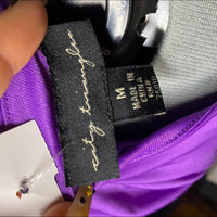 Women's purple silver Dresses