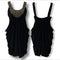 Women's black silver Dresses