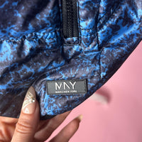 Andrew Marc Women's Navy Blue Puffer Vest