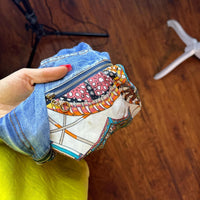 Women's multi blue Skirts