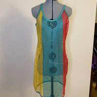 Women's yellow green Dresses