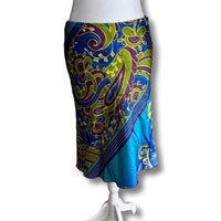 Women's blue green Skirts