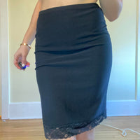 Express Women's black grey Skirts
