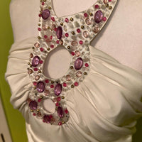 Rampage Women's purple white Blouses