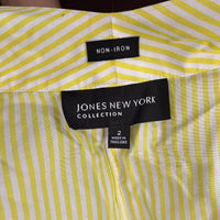 Jones New York Women's Yellow Blouse